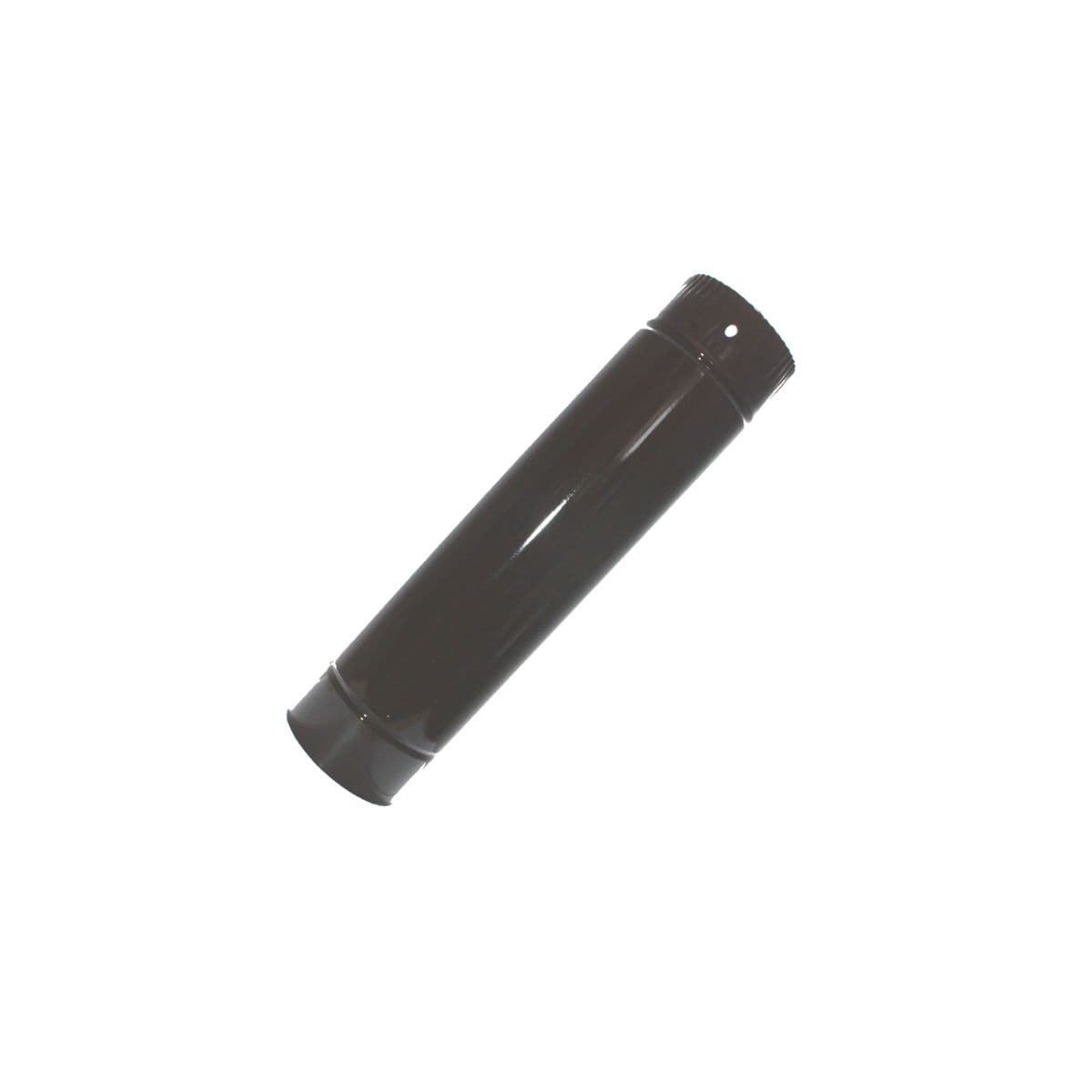 Tubo per stufa smaltato marrone 0,4 mm / 1 m
