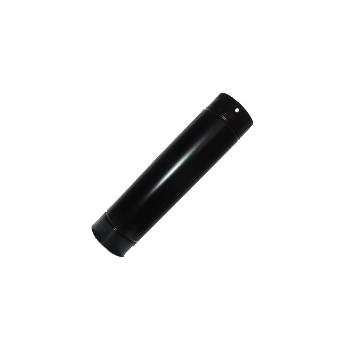 Tubo per stufa smaltato nero 0,4mm / 0,50m