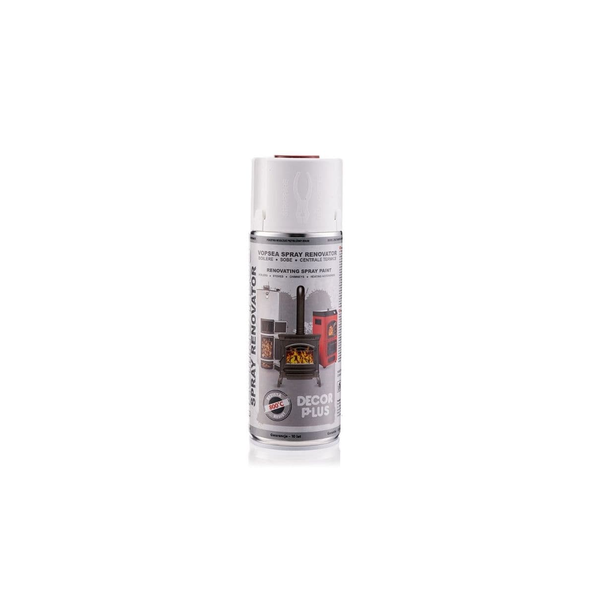 Vernice spray resistente alle alte temperature, alluminio, 400 ml