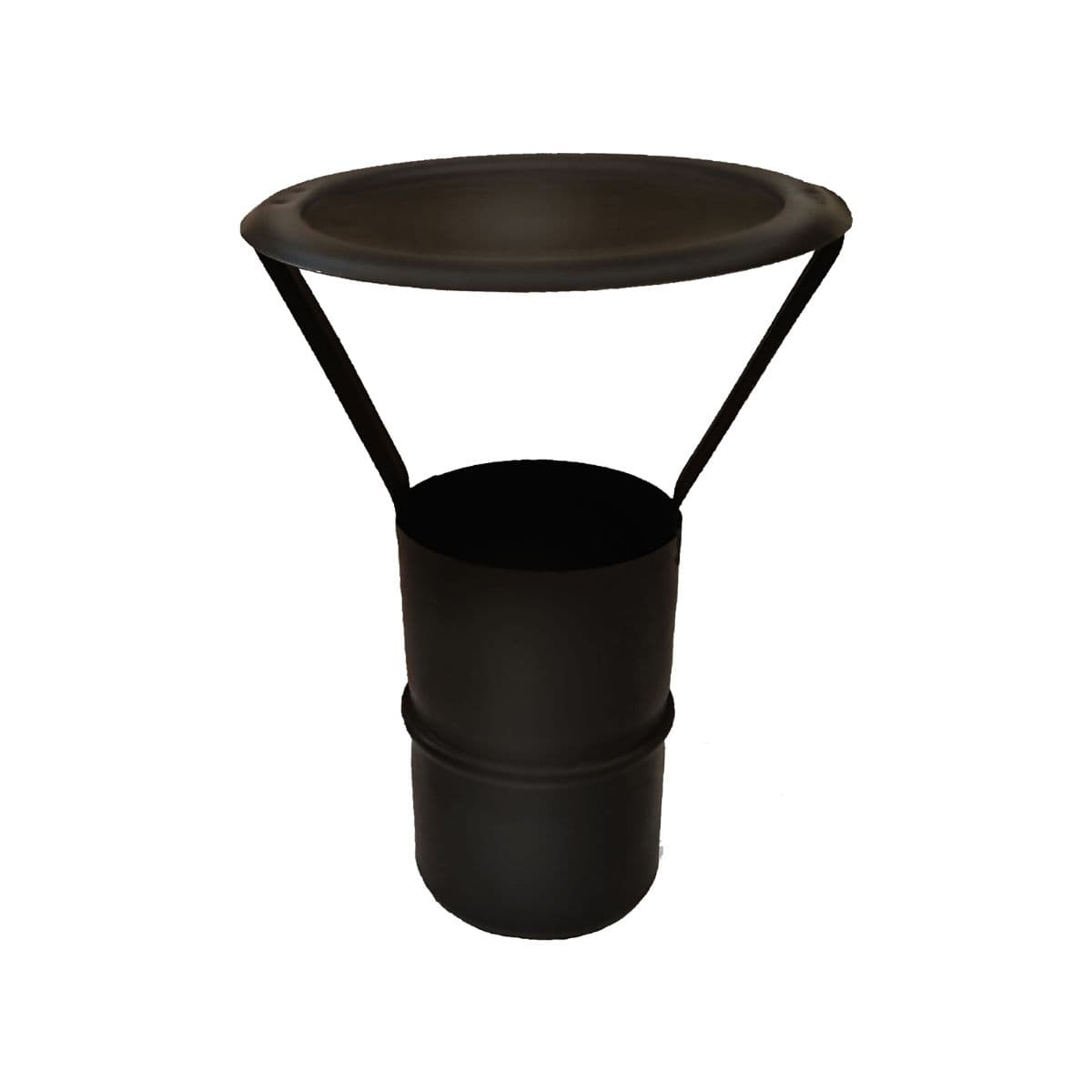 Cappello cinese di protezione per tubo di caldaie, stufe, camini / pellet / Ø 80mm
