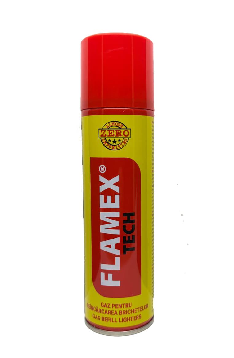 Ricarica gas per accendini Flamex Tech, 250 ml