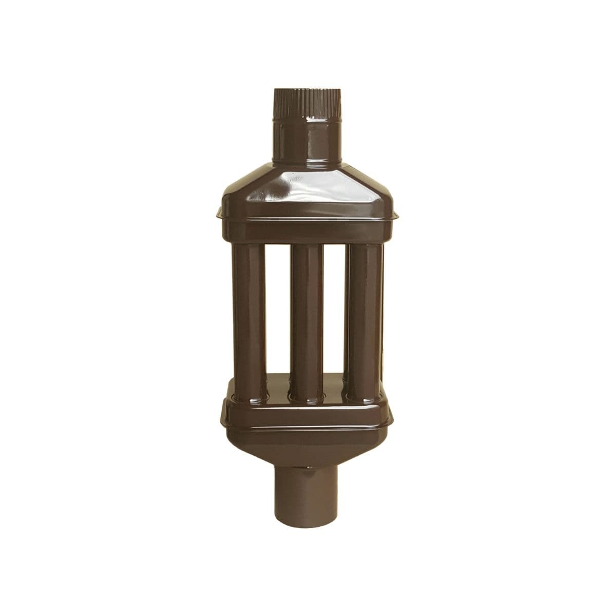Recuperatore di calore smaltato marrone 0,4mm / h: 80cm