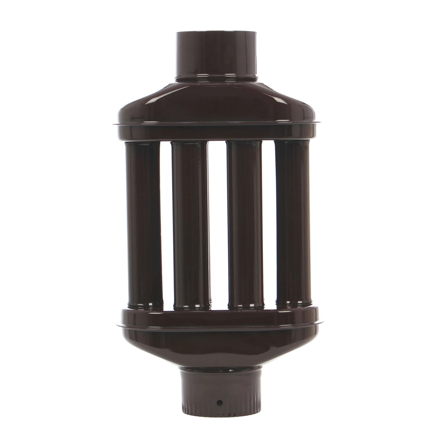 Recuperatore di calore smaltato marrone 0,4mm / h: 55cm