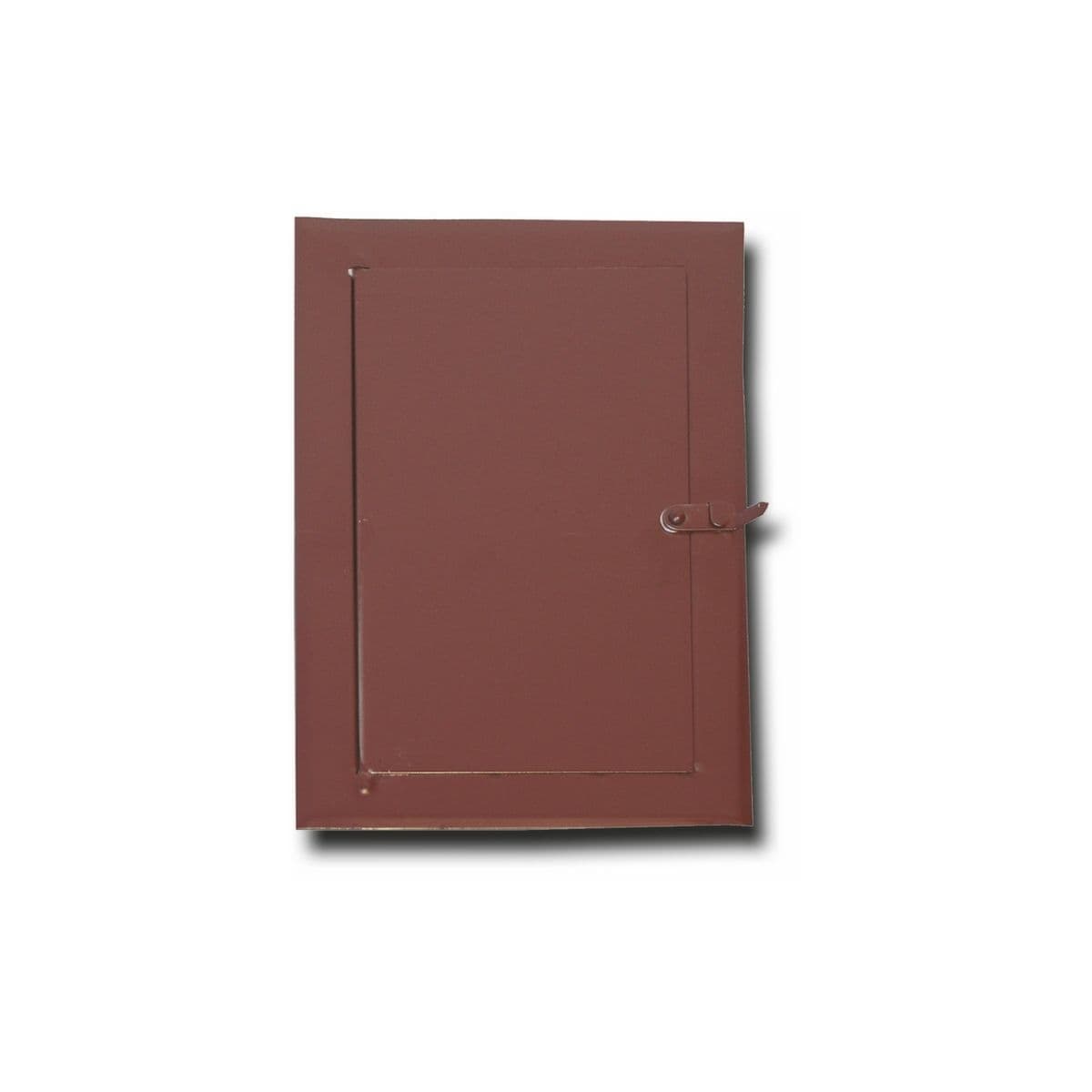 Sportello d'ispezione per canna fumaria marrone 140x140 mm
