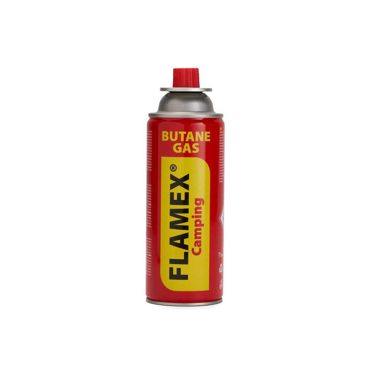 Bombola gas Flamex 227 con valvola, per fornello da campeggio