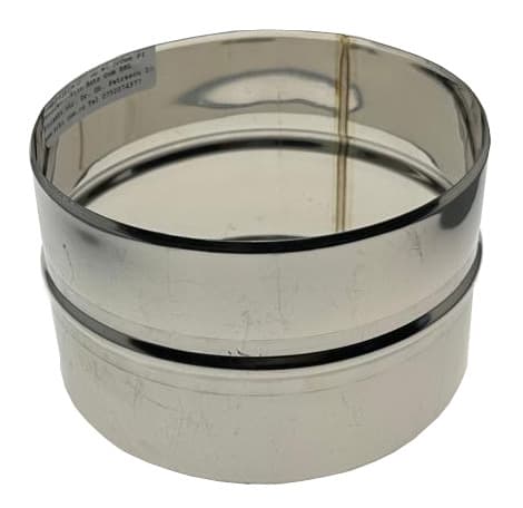 Manicotto di giunzione in acciaio inox D100