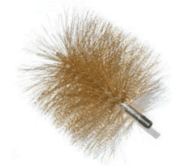 Scovolo rotondo per caldaia Ø 180 mm, per caldaie e tubi